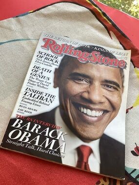 Rolling Stone magazine Barack Obama 2008 cover
